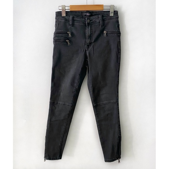 Zipper Detail Stretchy Skinny Jeans - Picture 4 of 8